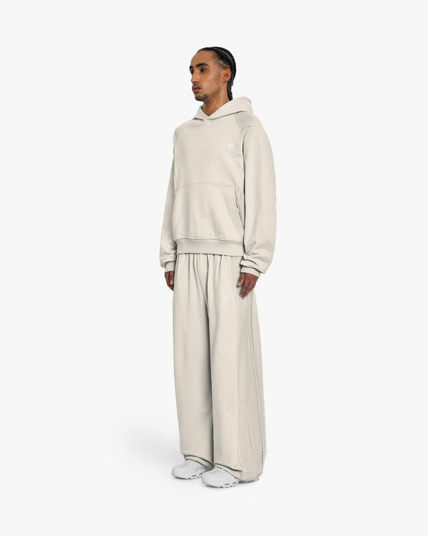 INSIDE OUT HOODIE BEIGE