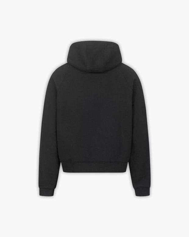 WEB LOGO HOODIE BLACK
