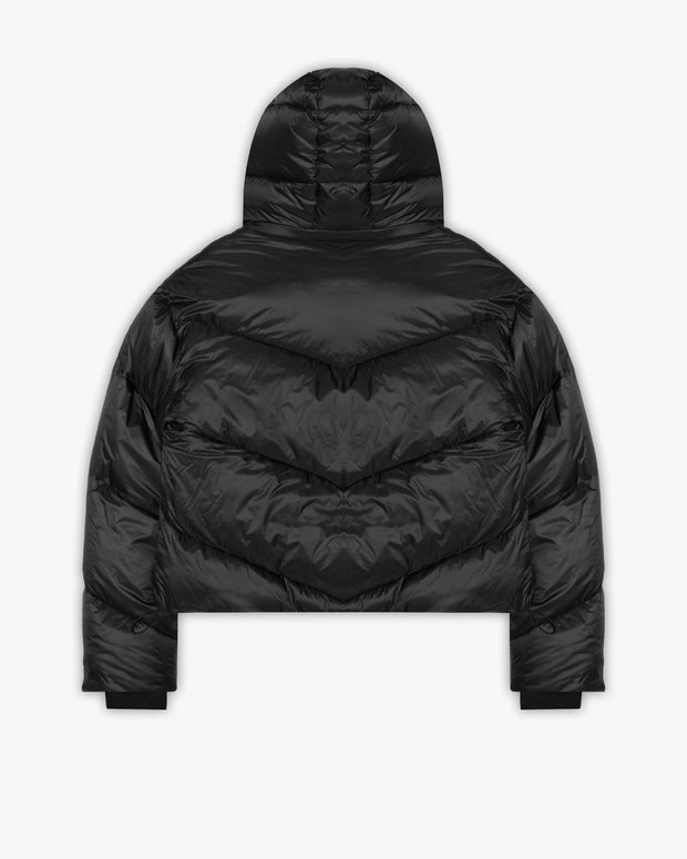 V-PUFFER JACKET BLACK
