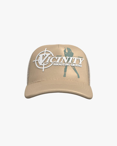 SHOOTING GROUND TRUCKER CAP BEIGE