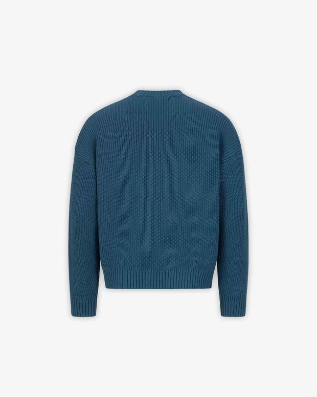 V-LOGO KNITWEAR MIDNIGHT BLUE