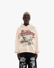 NIGHTMARE HOODIE BEIGE