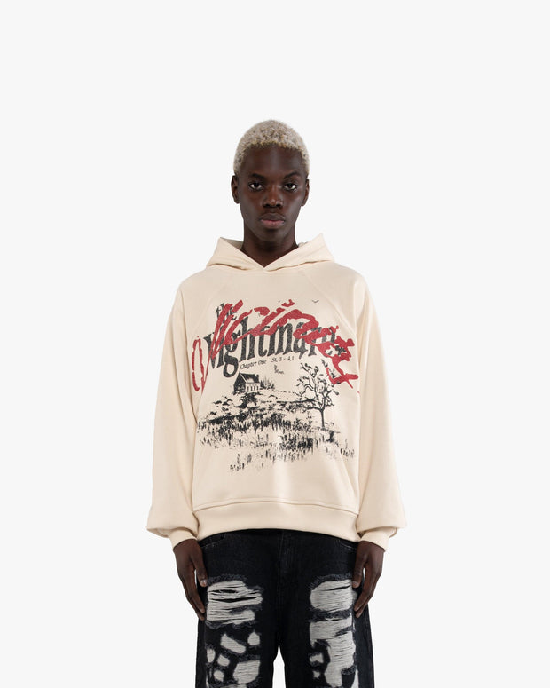 NIGHTMARE HOODIE BEIGE
