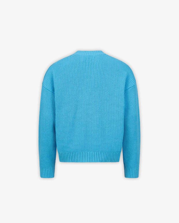 V-LOGO KNITWEAR SKY BLUE