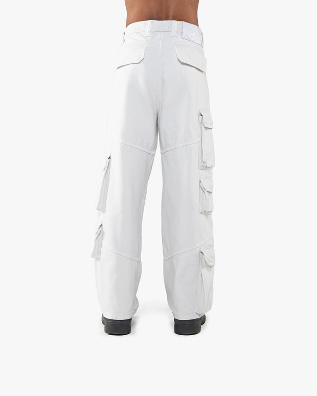MULTIPOCKET CARGOPANTS LIGHT GREY