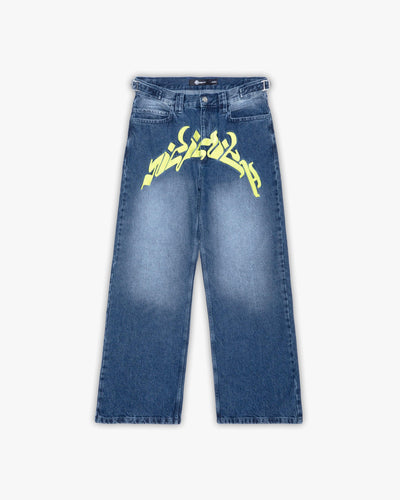 MIRAGE DENIM DARK BLUE / YELLOW