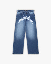 MIRAGE DENIM DARK BLUE / WHITE