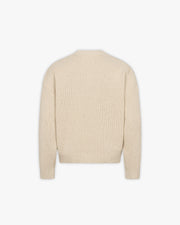 V-LOGO KNITWEAR BEIGE