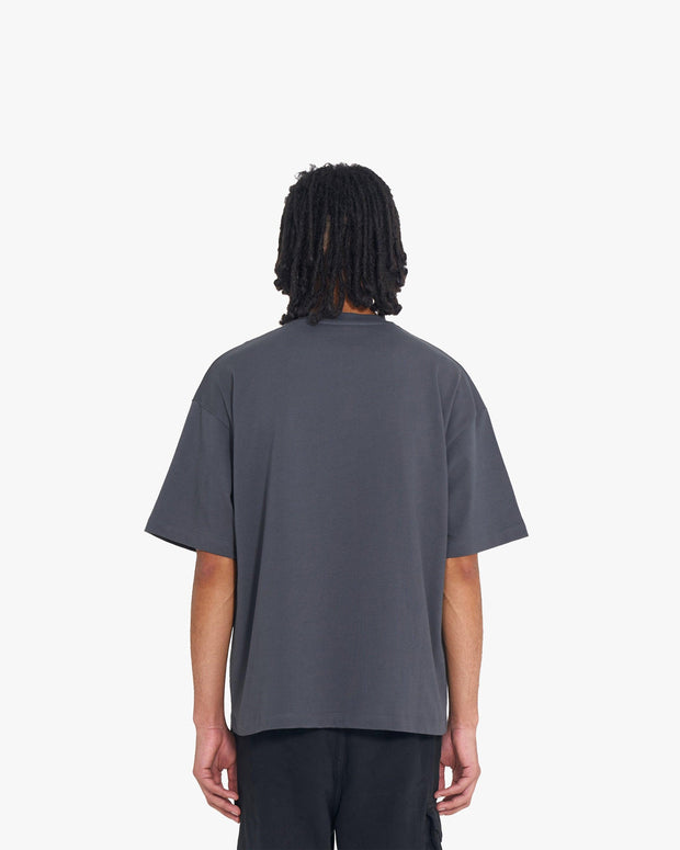 HIDDEN HILLS TEE DARK GREY