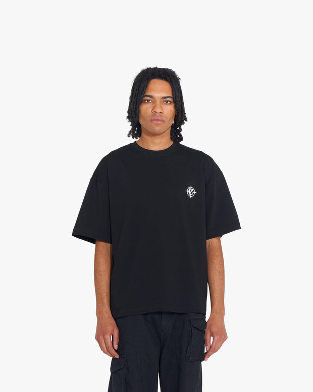 V-LOGO TEE BLACK