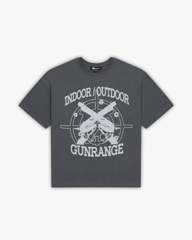 INDOOR/OUTDOOR TEE DARK GREY