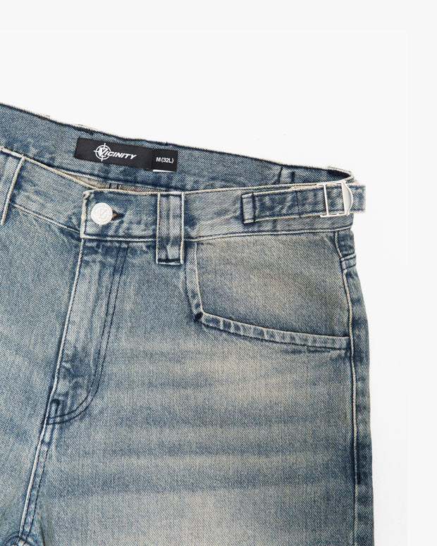 YELLOW TINTED DENIM