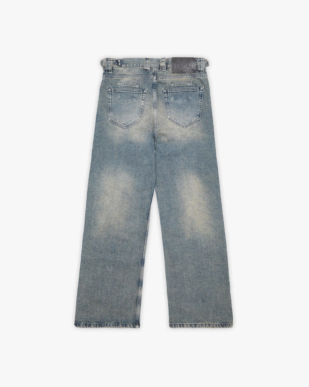 YELLOW TINTED DENIM