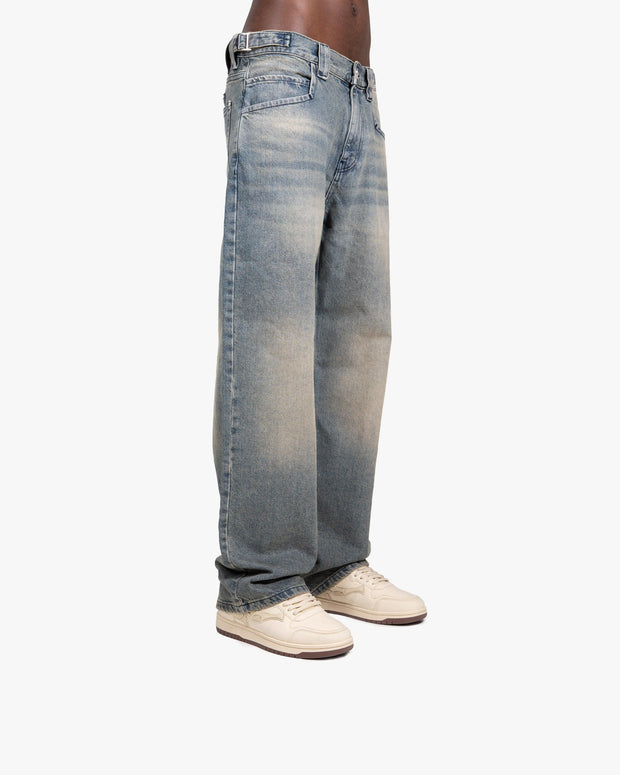 YELLOW TINTED DENIM