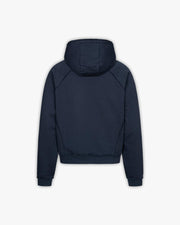 BINARY INSIDEOUT HOODIE NAVY BLUE