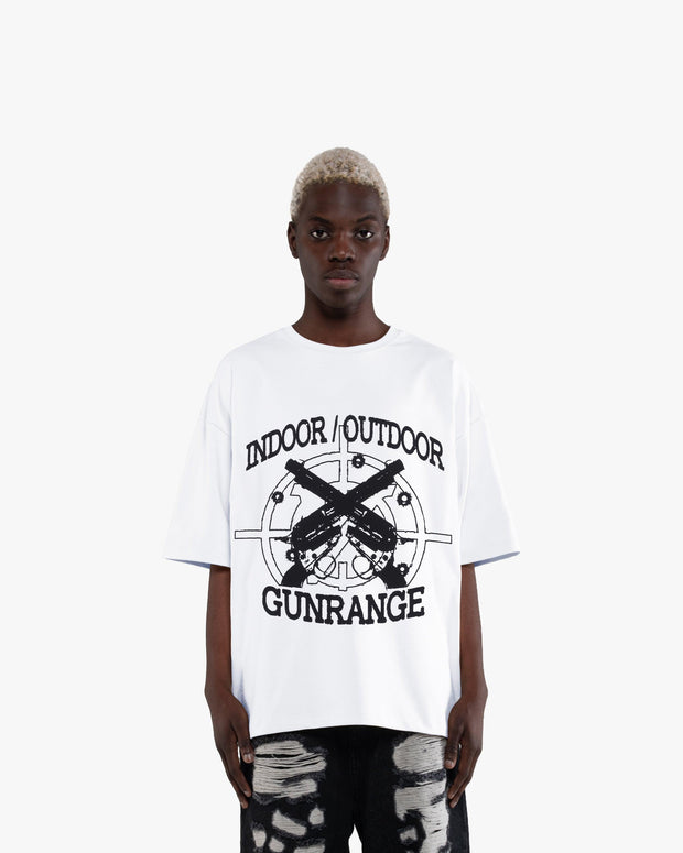 INDOOR/OUTDOOR TEE WHITE