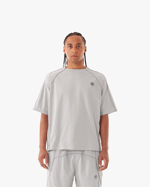 TRACK TEE GREY