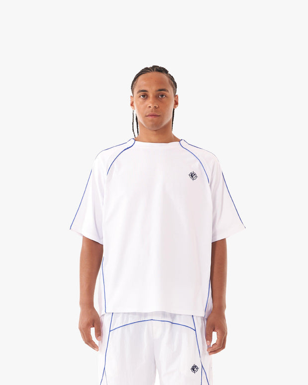 TRACK TEE WHITE