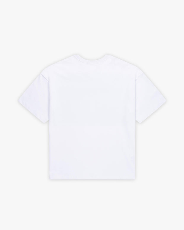 WEB LOGO TEE WHITE